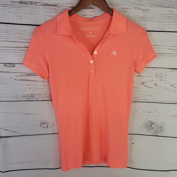 aeropostale women's polo shirt